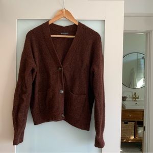 Oversized Cashmere/Wool Cardigan